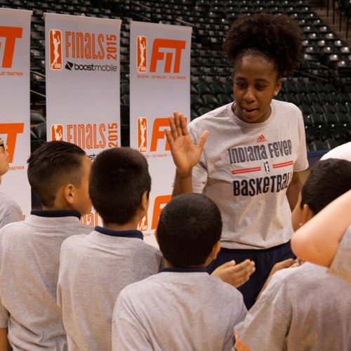 2015 WNBA Finals Get Fit Clinic
